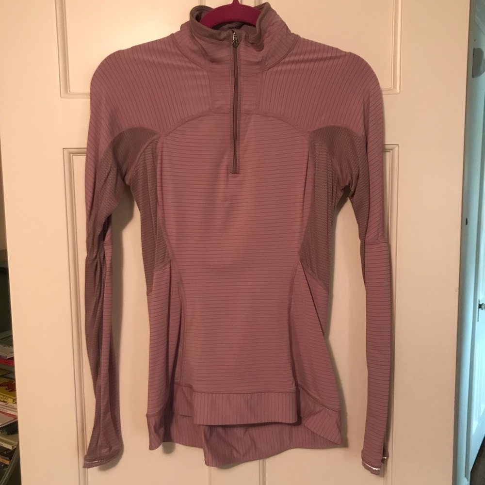 Lightweight Lululemon Purple Quarter Zip Pullover